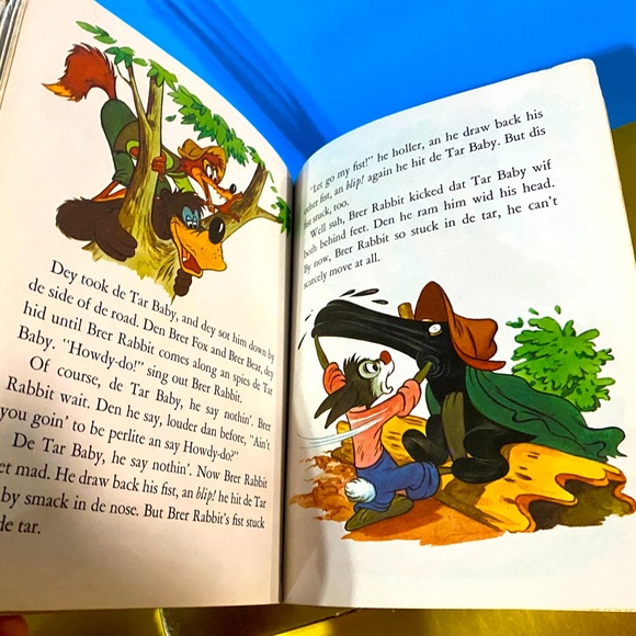WALT DISNEY PRESENTS UNCLE REMUS A LITTLE GOLDEN BOOK HARDCOVER Copyright 1947 - Picture 12 of 14